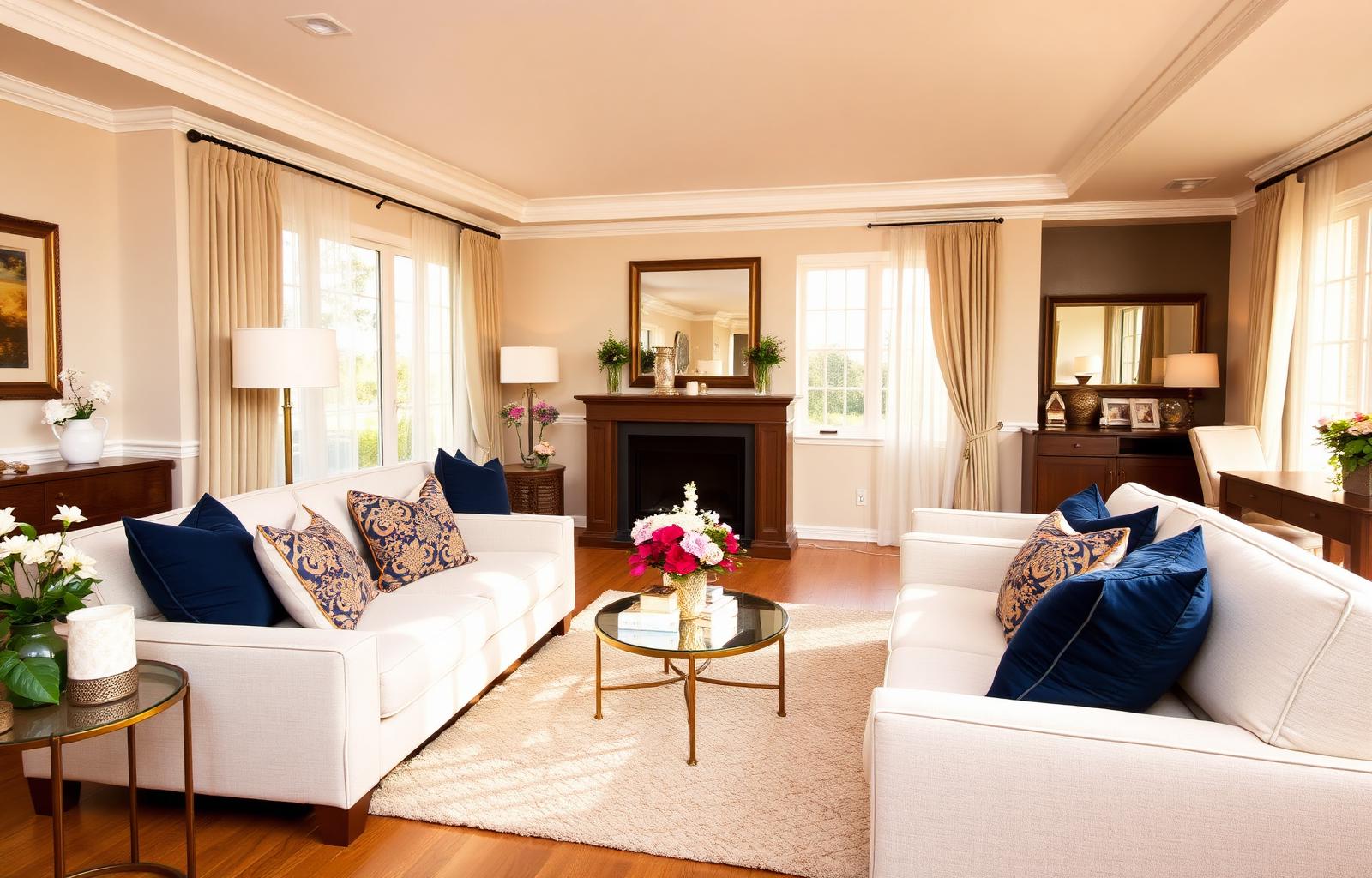 Elegant living room